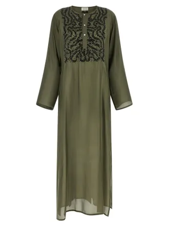 P.A.R.O.S.H. P. A.R. O.S. H. Silk Long Womens Dress
