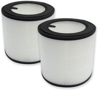 OEM Paquete De 2 Filtros Hepa De Repuesto Compatibles Con Los Purificadores De Aire De La Serie 800 Ac0830/10 Ac0820/30 Ac0820/10 Ac0819/10, Pieza Fy0194/