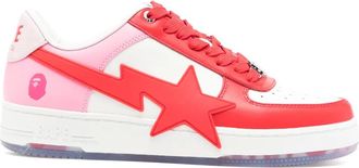 A Bathing Ape Sneakers con logo - Rosa