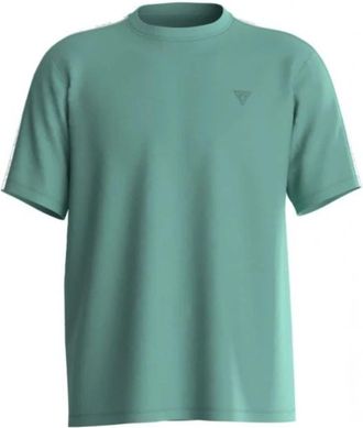Guess Hedley SS T-Shirt - Heren - T-shirts - Groen - XS - Katoen - Tops