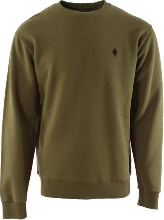 Marcelo Burlon Sweatshirts - Heren - Sweatshirts - Groen - XL - Katoen - Hoodies & sweatvesten