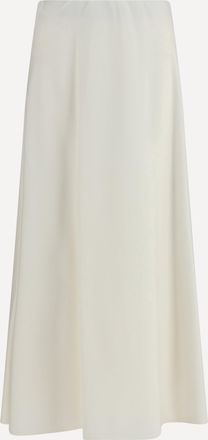 Brunello Cucinelli Flute virgin wool and viscose twill Skirt Female 38