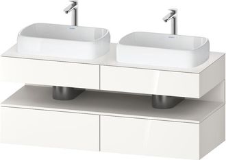 Duravit Qatego Consola Mueble Bajo Lavabo, 2 Extensiones, 2 - Duravit