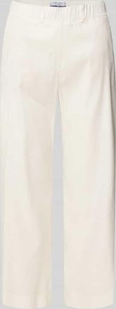 Raphaela by Brax Regular Fit Culotte aus Leinen-Mix Modell PAM in Weiss, Gr&ouml;&szlig;e 42