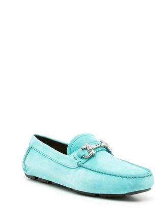 Ferragamo Leather Loafer - Blue