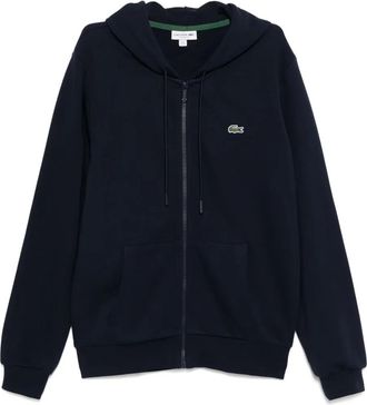 Lacoste Felpa in pile con zip - Blu