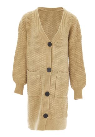 Risa Vest Dames Kameel