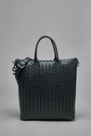 Bottega Veneta Intrecciato Zipped North-South Tote