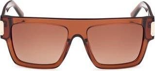 MCM 55mm Square Sunglasses in Light Brown /Gradient Brown at Nordstrom Rack
