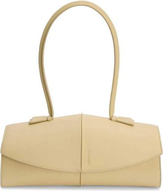 Jil Sander Linea leren schoudertas