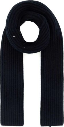 Maison Margiela Midnight Blue Wool Scarf