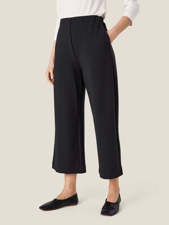 Masai MaPiri High Waisted Cropped Pants in Black at Nordstrom, Size Xx-Large