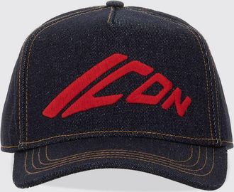 Dsquared2 Cappello da baseball in denim con logo Dsquared2