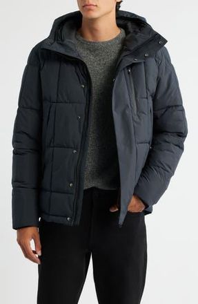 Save The Duck Fraser Water Resistant Quilted Hooded Parka in Black at Nordstrom Rack, Size Small