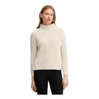 Joop Kumi Sweater - Dames - Coltruien - Beige - XS - Wol - Truien & Vesten