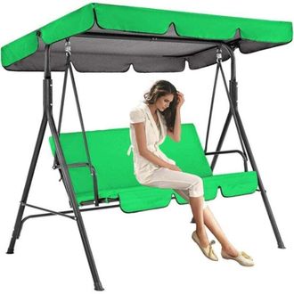 OEM Funda Para Columpio De Exterior, Funda Protectora Impermeable Para Columpio Y Coj&iacute;n, Funda De Repuesto Impermeable Para Columpio De 2/3 Plazas, Para C