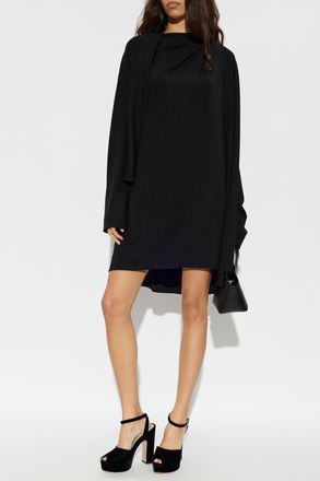 Toteme Loose-Fit Dress, Womens, Black