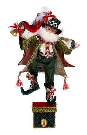 Mark Roberts Bah Humbug Fairy Stocking Holder in Dark Green at Nordstrom