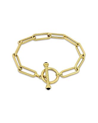 Rina Limor 14K Paperclip Chain Bracelet