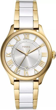 Fossil Gilmore Quartz White Dial Ladies Watch CE1131