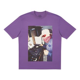 Palace Mixer Purple DJ Character Short Sleeve Unisex P18SS057