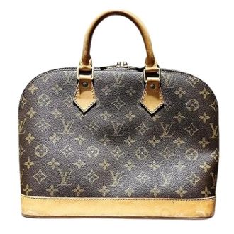 Louis Vuitton Pre-owned Handbags, female, Brown, Size: ONE SIZE Pre-owned Alma Monogram Handbag