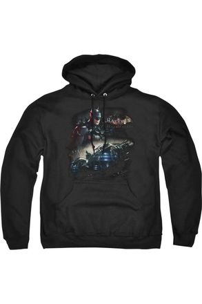 Gildan Batman Arkham Knight Knight Rider Adult Pull Over Hoodie / Hooded Sweatshirt