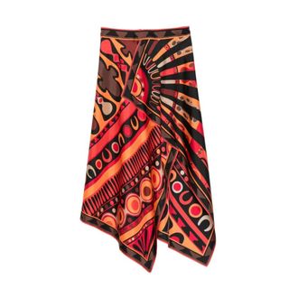 Pucci Midi Skirts, female, Multicolor, Size: XS Midi Skirt