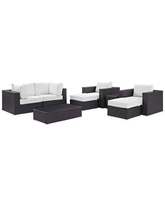 ModWay Convene 8-Piece Outdoor Patio Sectional Set