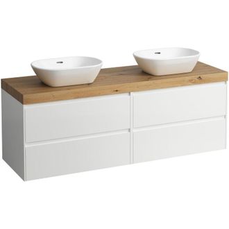 Laufen Laufen - Lani Encimera De Lavabo Roble Silvestre Incl. Mueble Bajo