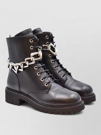 Giuseppe Zanotti leather ankle boots