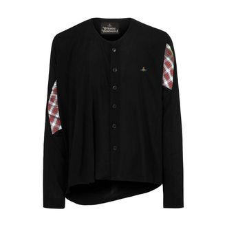 Vivienne Westwood Drunken Grandad Shirt - male - Vivienne Westwood - Cardigans - Black - S - Knitwear
