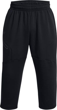 Under Armour Mens Fleece Solid Patterned Baggy Sweatpants in Black - Size X-Small