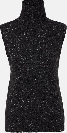 The Row Merilas cashmere turtleneck top