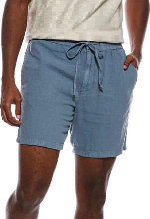 John Varvatos Daryl Linen-Blend Drawstring Short
