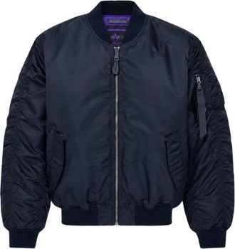 Alpha Industries Bomberjack - Heren - Bomber jackets - Blauw - XL - Nylon - Jassen