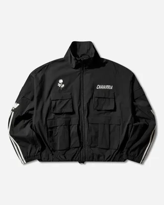 adidas Men s Willy Chavarria Cargo Track Jacket Black