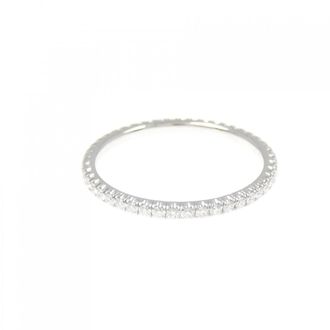 Cartier White Gold White Gold (18K) Band Ring (Pre-Owned)