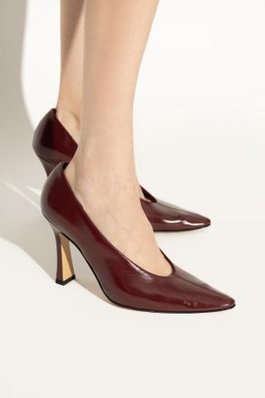 Bottega Veneta Heeled Shoes Sofia, Womens, Burgundy