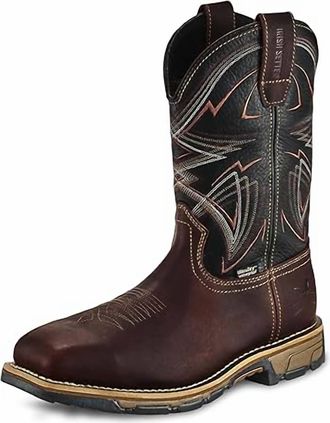 Red Wing Shoes Mens Irish Setter 11 Pull On Boot In Brown