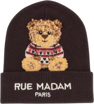 Rue Madam Gorros y beanies - Accessories - Mujer - Marr&oacute;n - ONE SIZE
