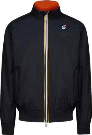 K-Way Arsene Plus. 2 Double - Heren - Bomber jackets - Zwart - 2XL - Nylon - Jassen
