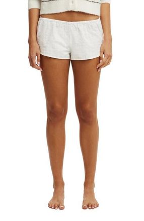Cotton On Womens Body Bed Short in Coconut Milk Dobby at Nordstrom, Size Xx-Small