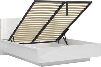 Petits Meubles Cama canap&eacute; 160x200 somier incluido estratificado Blanco