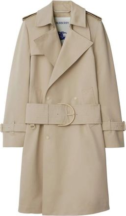 Burberry Mid-Length Belted Trench Coat, Brand Size 12 ( US Size 10 )