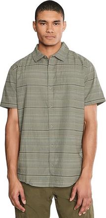 Prana Groveland Shirt Mens Clothing Sage 1 : 2XL, Cotton/Polyester