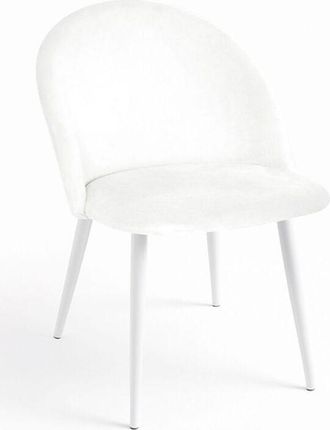 Regalos Miguel Packs Sillas Comedor - Pack 6 Sillas White Vint Terciopelo - Blanco