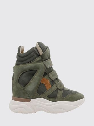 Isabel Marant Sneakers con zeppa Balskee in camoscio
