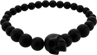 Alexander McQueen Skull Beaded Bracelet