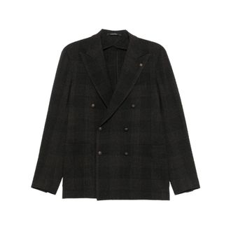 Tagliatore Blazers, male, Brown, Size: M Montecarlo Jacket
